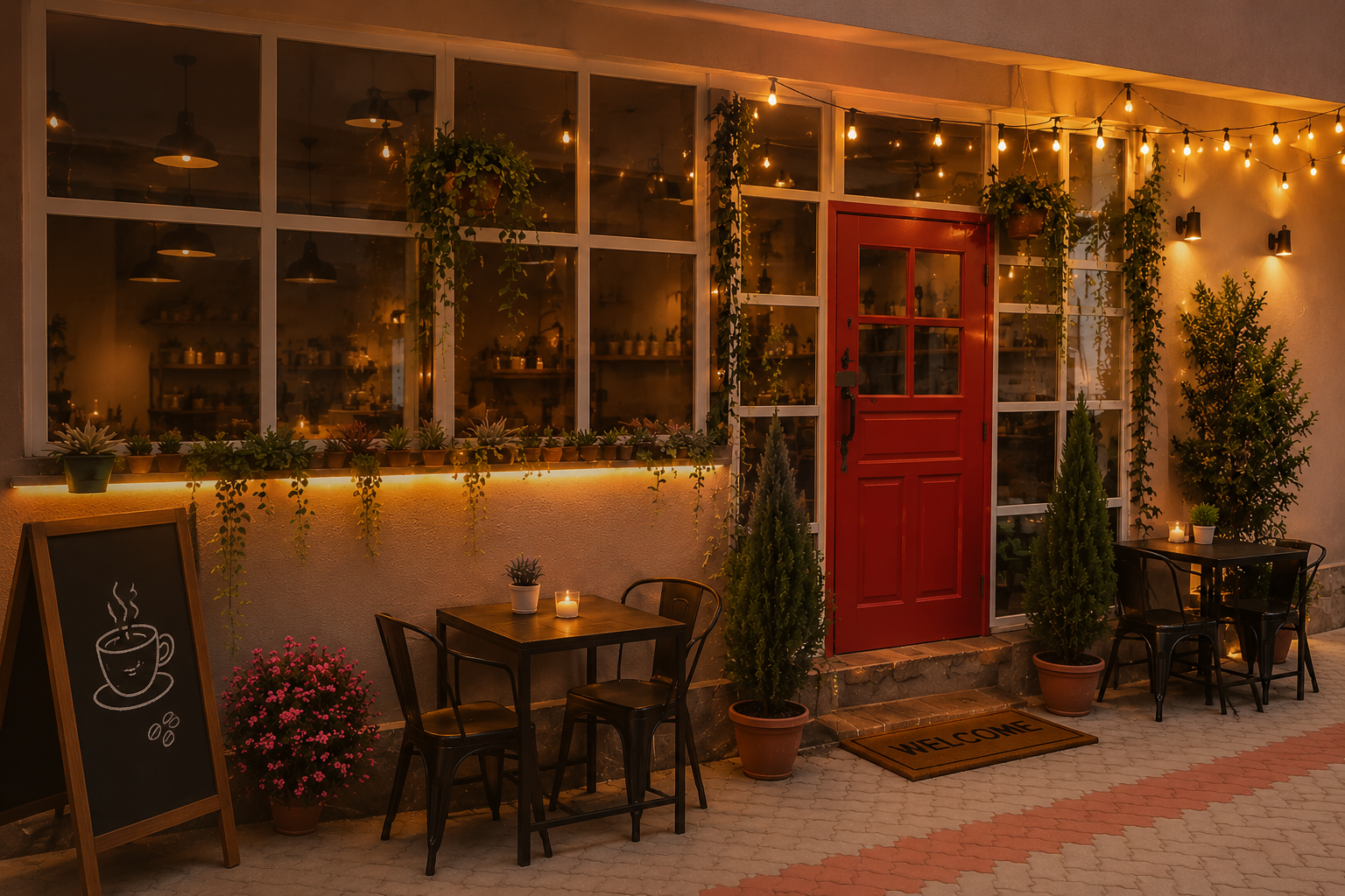 Cafe Website built by Everly and Co. Kathmandu